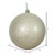 Vickerman N592538DG 10" Champagne Glitter Ball Drilled Cap