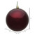 Vickerman N592565DCV - 10 inch Burgundy Candy Ball Outdoor Christmas Ornament