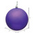 Vickerman N592566DMV 10" Purple Matte Ball UV Drilled Cap