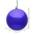  Vickerman N592566DSV 10" Purple Shiny Ball UV Drilled Cap 