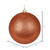 Vickerman N592571DG - 10 inch Coral Glitter Ball Christmas Ornament