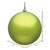 Vickerman N592573DMV 10" Lime Matte Ball UV Drilled Cap