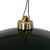 Vickerman N592574DCV 10" MidntGrn Candy Ball UV Drilled Cap