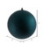 Vickerman N592574DG 10" Midnt Green Glitter Ball Drilled Cap