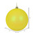 Vickerman N592578DG - 10 inch Yellow Glitter Ball Christmas Ornament