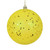  Vickerman N592578DQ 10" Yellow Sequin Ball Drilled Cap 