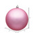 Vickerman N592579DMV 10" Pink Matte Ball UV Drilled Cap