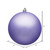 Vickerman N592586DMV 10" Lavender Matte Ball UV Drilled Cap