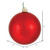 Vickerman N593003DSV 12" Red Shiny Ball UV Drilled Cap