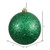 Vickerman N593004DQ 12" Green Sequin Ball Drilled Cap