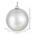 Vickerman N593007DSV 12" Silver Shiny Ball UV Drilled Cap