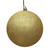 Vickerman N593008DG 12" Gold Glitter Ball Drilled Cap