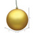 Vickerman N593008DMV 12" Gold Matte Ball UV Drilled Cap
