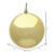 Vickerman N593008DSV - 12 inch Gold Shiny Ball Outdoor Christmas Ornament