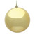 Vickerman N593008DSV 12" Gold Shiny Ball UV Drilled Cap