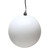 Vickerman N593011DCV 12" White Candy Ball UV Drilled Cap