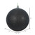 Vickerman N593017DG - 12 inch Black Glitter Ball Christmas Ornament