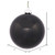 Vickerman N593017DSV 12" Black Shiny Ball UV Drilled Cap