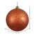 Vickerman N593018DQ - 12 inch Burnished Orange Sequin Ball Christmas Ornament