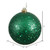 Vickerman N593024DQ 12" Emerald Sequin Ball Drilled Cap