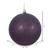  Vickerman N593026DG 12" Plum Glitter Ball Drilled Cap 
