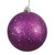  Vickerman N593026DQ 12" Plum Sequin Ball Drilled Cap 