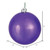 Vickerman N593026DSV 12" Plum Shiny Ball UV Drilled Cap
