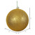 Vickerman N593030DG - 12 inch Antique Gold Glitter Ball Christmas Ornament