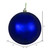  Vickerman N593031DSV 12" Midnt Blue Shiny Ball UV Drilled 