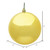 Vickerman N593037DSV - 12 inch Honey Gold Shiny Ball Outdoor Christmas Ornament