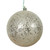 Vickerman N593038DQ 12" Champagne Sequin Ball Drilled Cap