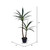  Vickerman FE192644 44" Artificial 2 x Green Yucca Tree in Pot 