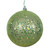 Vickerman N593054DQ 12" Celadon Sequin Ball Drilled Cap