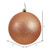 Vickerman N593058DG 12" Rose Gold Glitter Ball Drilled Cap