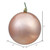 Vickerman N593058DSV - 12 inch Rose Gold Shiny Ball Outdoor Christmas Ornament