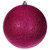 Vickerman N593059DA - 12 inch Hot Pink 4-Finish Ball Christmas Ornament - 4 Pack