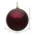 Vickerman N593065DCV 12" Burgundy Candy Ball UV Drilled Cap