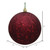 Vickerman N593065DQ 12" Burgundy Sequin Ball Drilled Cap