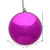 Vickerman N593070DSV 12" Fuchsia Shiny Ball UV Drilled Cap