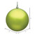 Vickerman N593073DMV - 12 inch Lime Matte Ball Outdoor Christmas Ornament