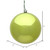 Vickerman N593073DSV - 12 inch Lime Shiny Ball Outdoor Christmas Ornament