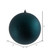 Vickerman N593074DG - 12 inch Midnight Green Glitter Ball Christmas Ornament