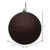 Vickerman N593075DG - 12 inch Chocolate Glitter Ball Christmas Ornament