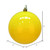 Vickerman N593078DSV - 12 inch Yellow Shiny Ball Outdoor Christmas Ornament