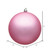 Vickerman N593079DMV - 12 inch Pink Matte Ball Outdoor Christmas Ornament