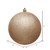 Vickerman N593080DG - 12 inch Cafe Latte Glitter Ball Christmas Ornament