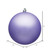 Vickerman N593086DMV 12" Lavender Matte Ball UV Drilled Cap
