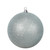 Vickerman N594007DG 15.75" Silver Glitter Ball