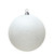 Vickerman N594011DG 15.75" White Glitter Ball