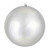 Vickerman N594507SV 20" Giant Silver Shiny Ornament